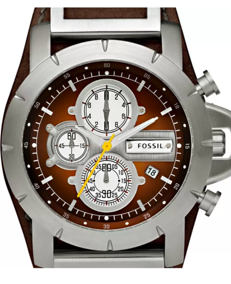 Fossil chronograph watch for men